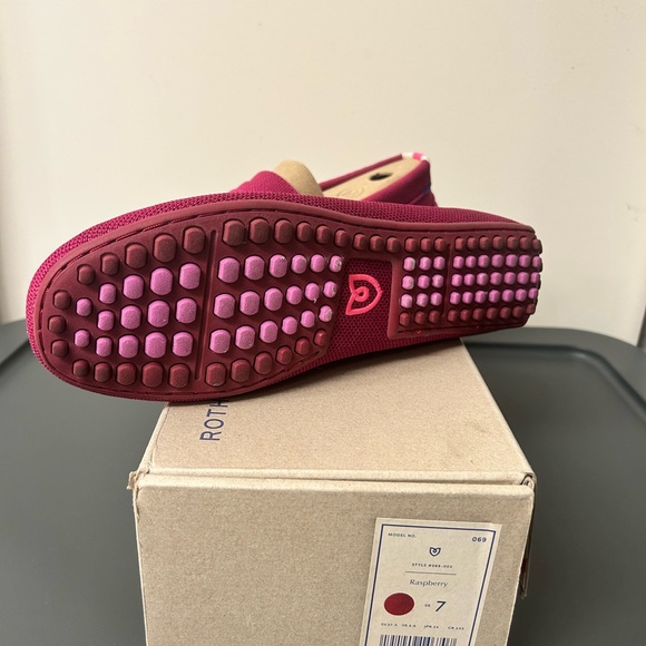 Like-New (Worn Once!) Rothy's The Driver in Raspberry - Picture 8 of 10